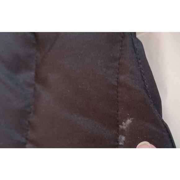 CJ Banks Women's 2X Black Hooded Puffer Coat Faux Fur Trim Down Filled Jacket - Picture 8 of 8